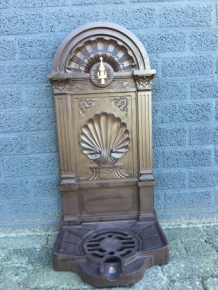 Standbrunnen, Gartenbrunnen, Aluminium